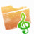 Folder   Music Icon